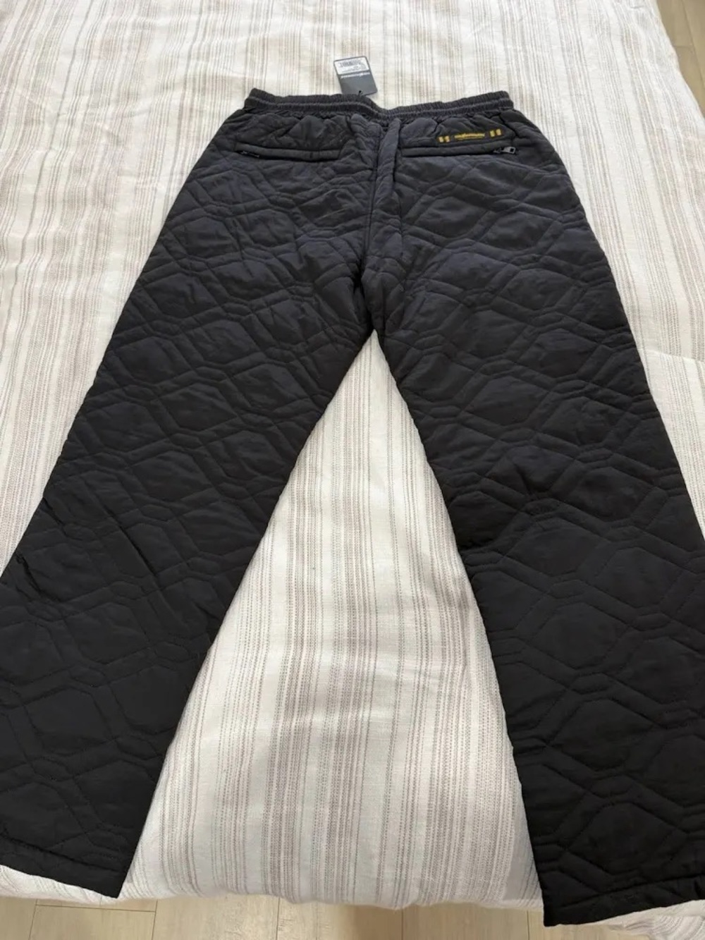 The Hundreds Black Quilted Jogger Pants